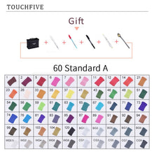 Load image into Gallery viewer, TouchFIVE Manga Markers Sketching Markers 168 Alcohol Felt Dual Brush Pen Art School Supplies 168/80/60/40/30 Colors