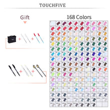 Load image into Gallery viewer, TouchFIVE Manga Markers Sketching Markers 168 Alcohol Felt Dual Brush Pen Art School Supplies 168/80/60/40/30 Colors