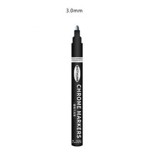 Load image into Gallery viewer, Mirror Marker Silver Marker Liquid Pen Art Liquid Mirror DIY Resin Paint Mirror Chrome Finish Metallic Craftwork Pen Accessories