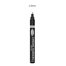 Load image into Gallery viewer, Mirror Marker Silver Marker Liquid Pen Art Liquid Mirror DIY Resin Paint Mirror Chrome Finish Metallic Craftwork Pen Accessories
