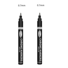 Load image into Gallery viewer, Mirror Marker Silver Marker Liquid Pen Art Liquid Mirror DIY Resin Paint Mirror Chrome Finish Metallic Craftwork Pen Accessories
