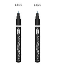Load image into Gallery viewer, Mirror Marker Silver Marker Liquid Pen Art Liquid Mirror DIY Resin Paint Mirror Chrome Finish Metallic Craftwork Pen Accessories

