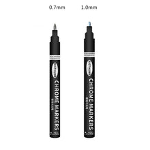 Load image into Gallery viewer, Mirror Marker Silver Marker Liquid Pen Art Liquid Mirror DIY Resin Paint Mirror Chrome Finish Metallic Craftwork Pen Accessories
