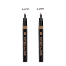 Load image into Gallery viewer, Mirror Marker Silver Marker Liquid Pen Art Liquid Mirror DIY Resin Paint Mirror Chrome Finish Metallic Craftwork Pen Accessories
